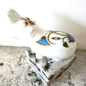 Treasures of the Pharaohs collectable porcelain.